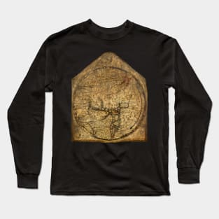 Hereford Mappa Mundi Long Sleeve T-Shirt